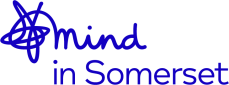Mind in Somerset logo with read more link