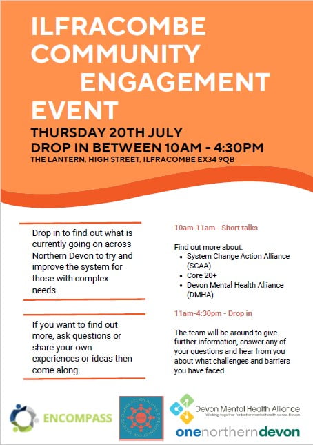 Ilfracombe Community Engagement event